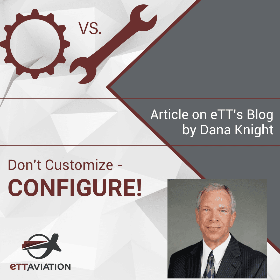 Don't Customize. Configure! by Dana Knight